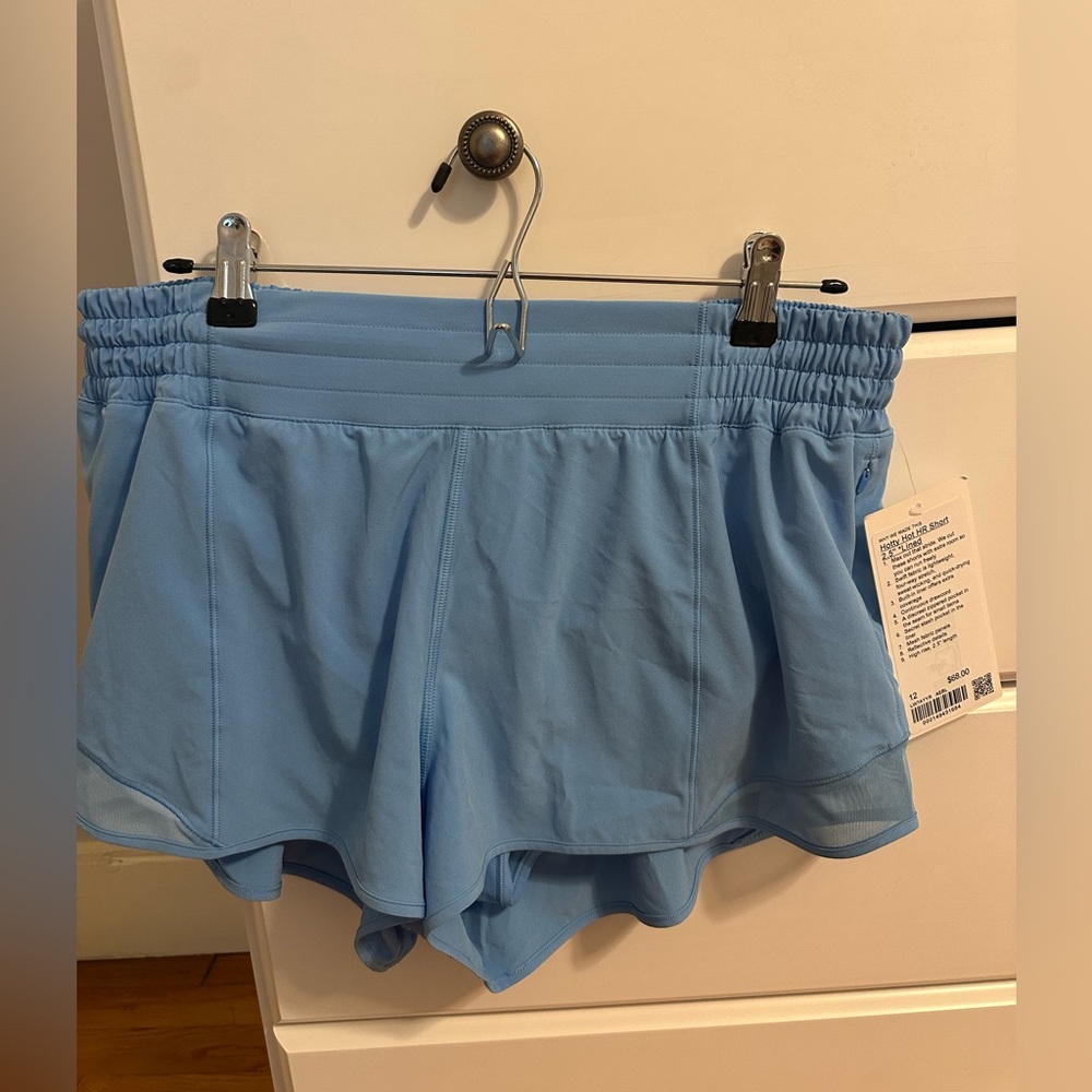 Lululemon Athletica Hotty Hot HR Shorts 2.5” Aero Blue